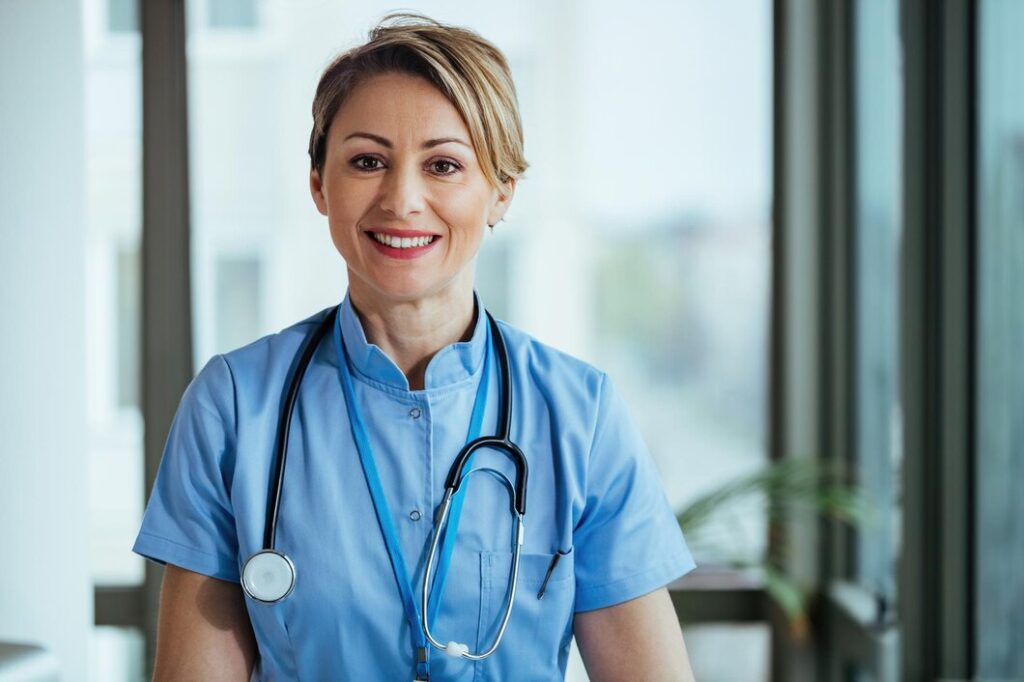 Nurse in a clinic - Dino health