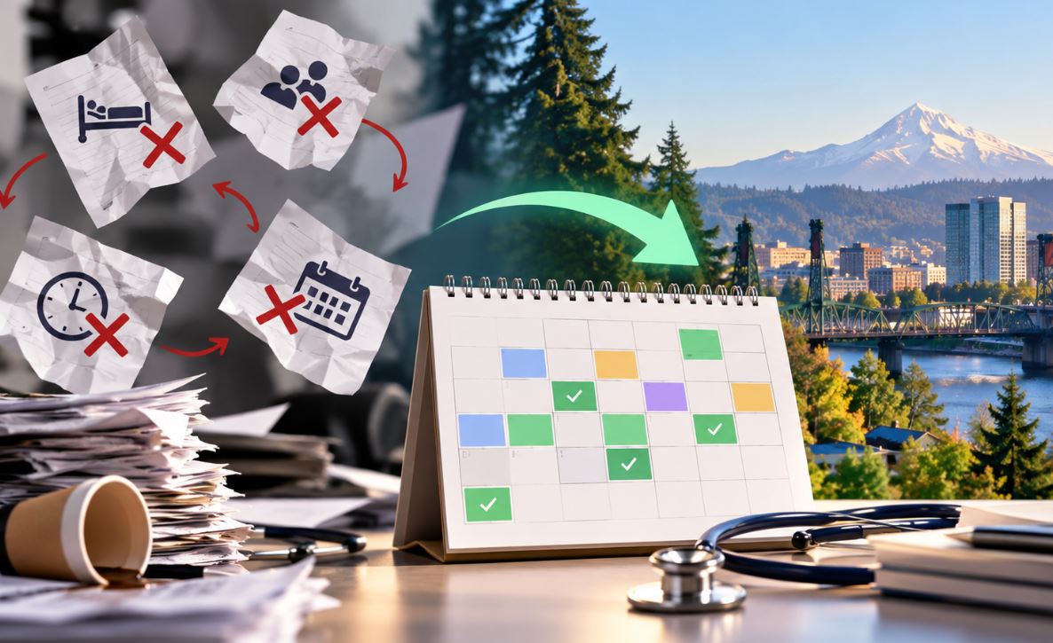 Reducing Last-Minute Schedule Changes in Healthcare